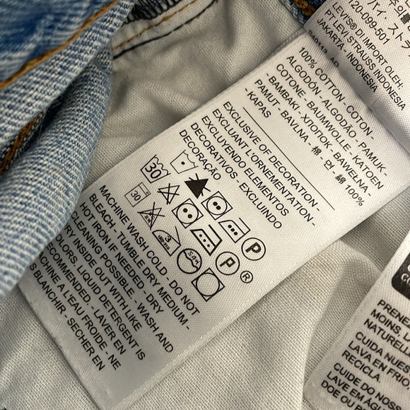 Levi’s‎ Wedgie Premium Icon Taper Jean size 25x - Picture 14 of 16